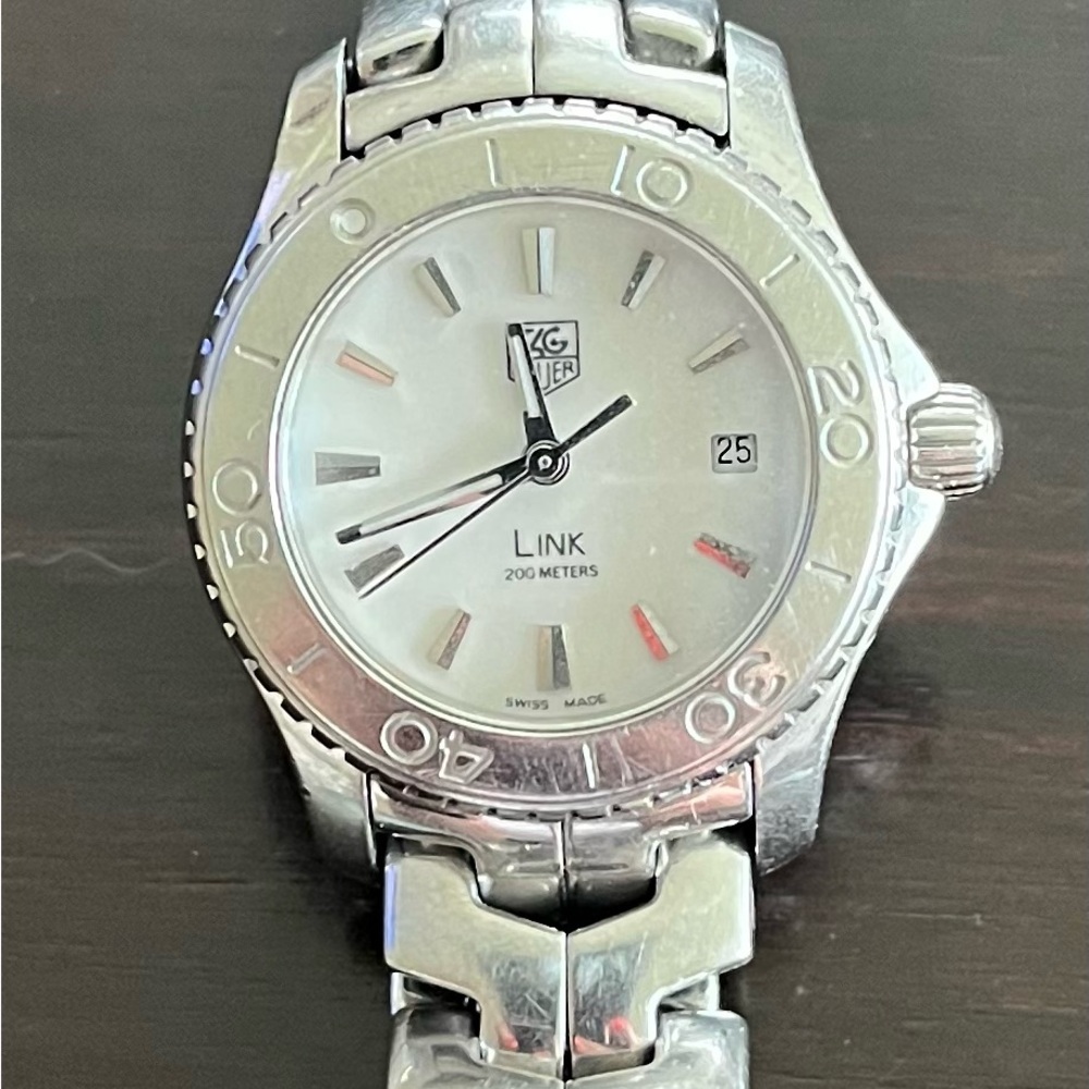 TAG Heuer Silver Link Smartwatch